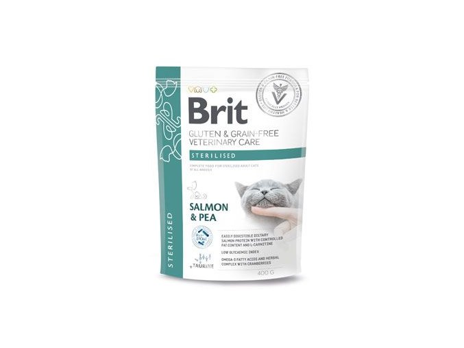 Brit VD Cat GF Care Sterilised 400g