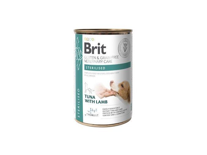 Brit VD Dog GF konz Sterilised 400g