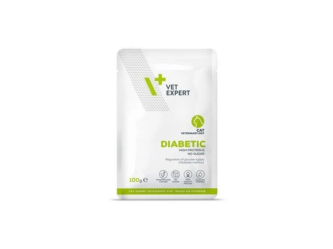 VetExpert VD 4T Diabetic Cat kapsa 100g