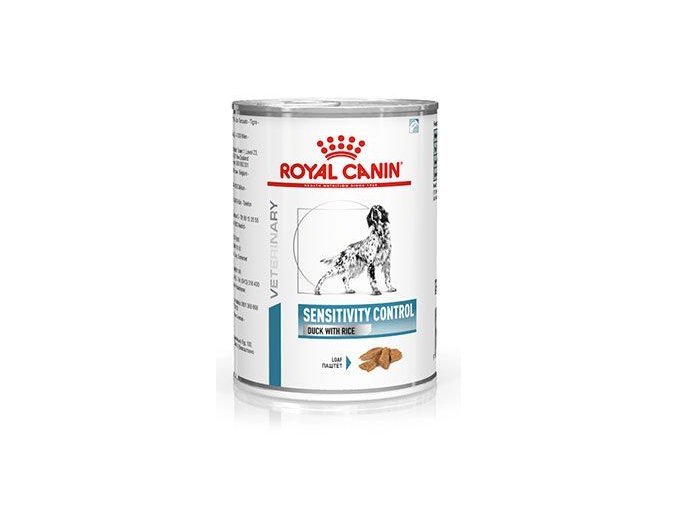 Royal Canin VD Canine Sensit Control Duck konz 410g