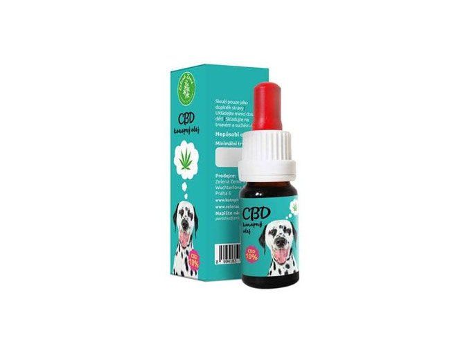 CBD olej pro psy 10%, 10ml