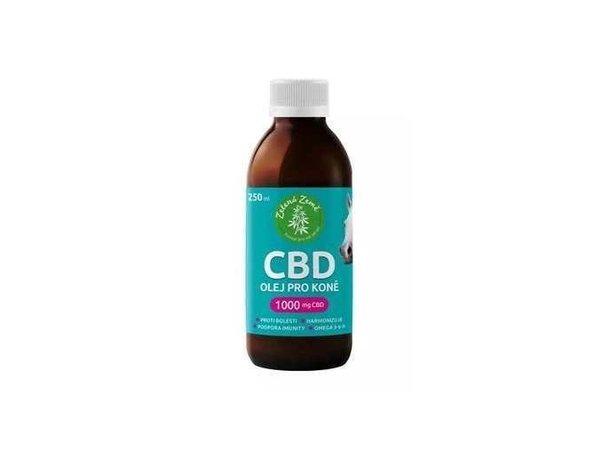 CBD olej pro koně 1000mg, 250ml