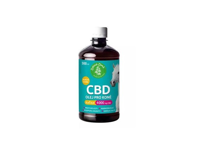 CBD olej pro koně Extra 4000mg, 500ml
