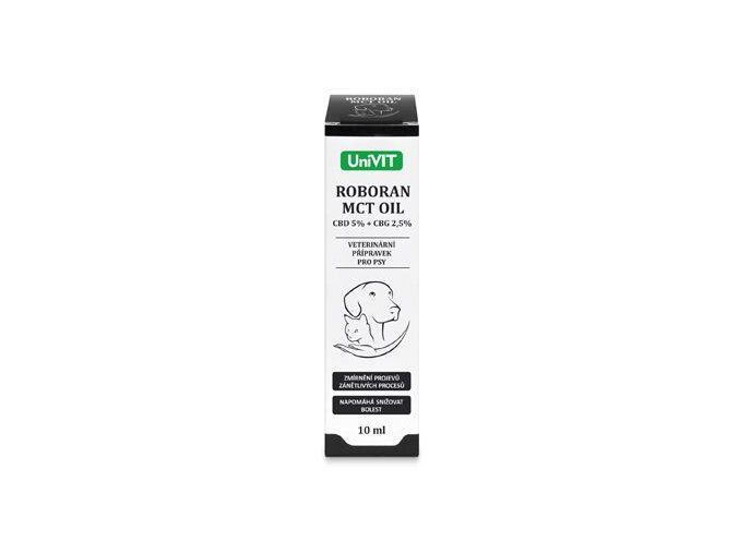 Roboran MCT olej CBD 5%+CBG 2,5% 10ml