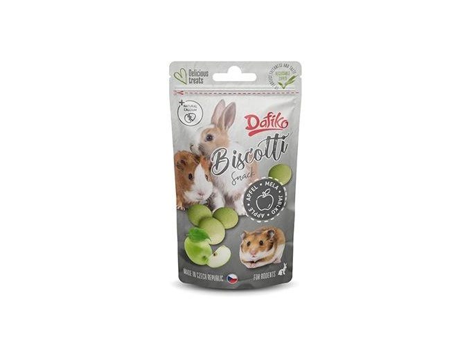 Dafiko piškoty pro hlodavce jablko 25g