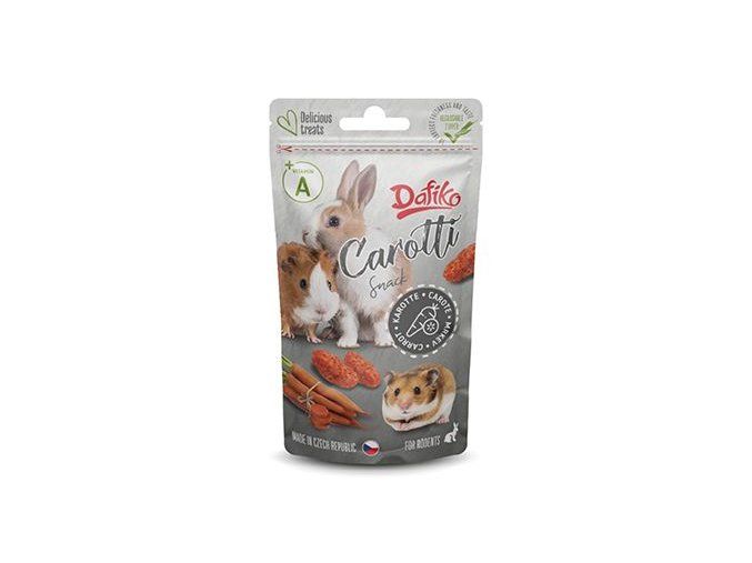 Dafiko snack pro hlodavce carotti 50g