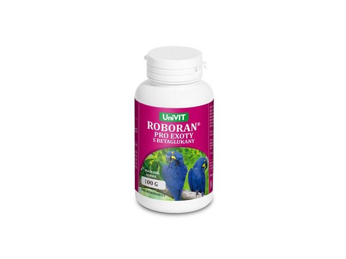 Roboran pro exoty s BETAGLUKANY 100g