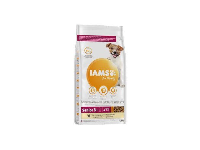 Iams Dog Senior Small&Medium Chicken 3kg