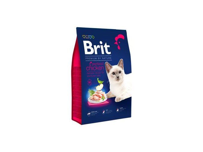 Brit Premium Cat by Nature Sterilized Chicken 8kg