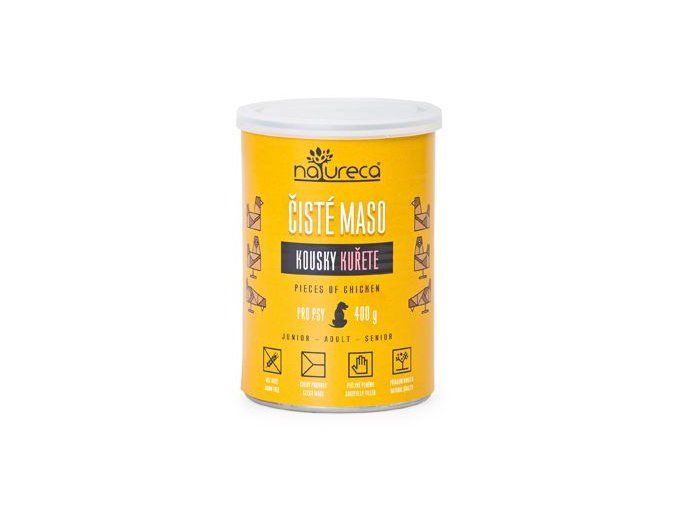 NATURECA konz. kuřecí kousky pro psy 400g