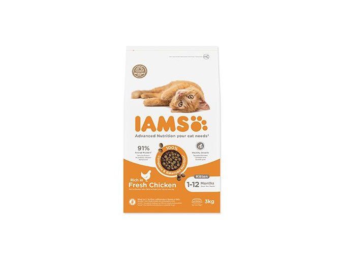 Iams Cat Kitten Chicken 3kg