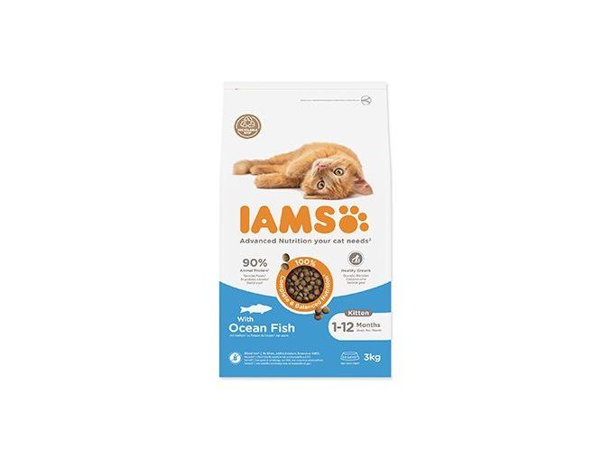 Iams Cat Kitten Ocean Fish 3kg