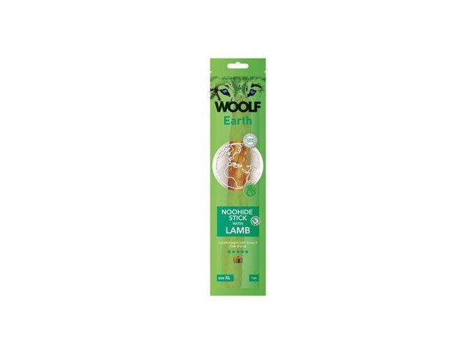 WOOLF Earth poch. NooHide XL Stick with Lamb 85g