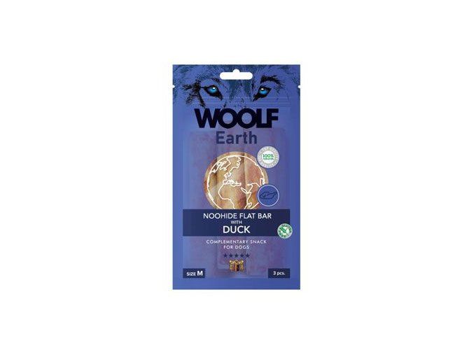 WOOLF Earth poch. NooHide M Flat Bar Duck 90g
