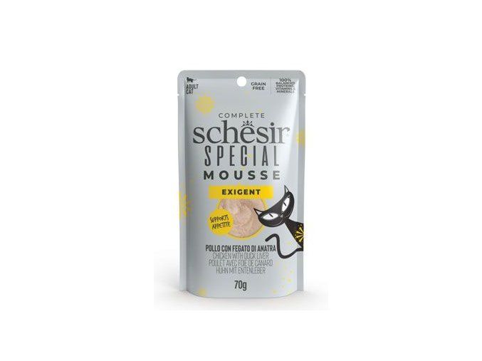Schesir Cat kapsa Functions Mousse Exigent kuře/ját70g
