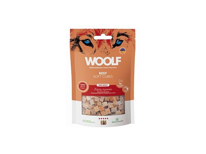 WOOLF Cubes poch. Soft Beef 100g