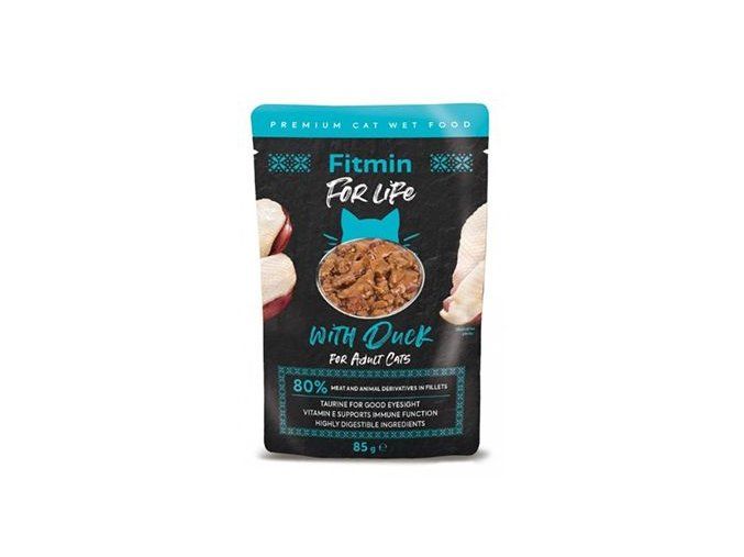 Fitmin FL cat kapsa Kachní 85g