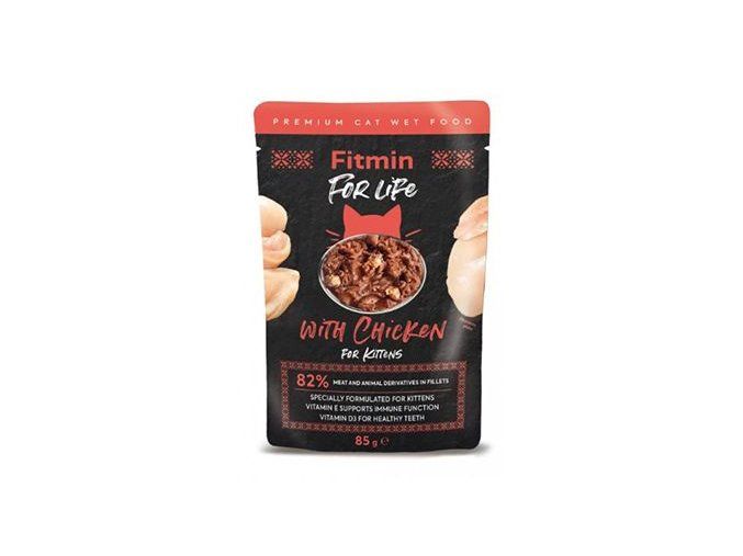 Fitmin FL cat kapsa Kitten Kuřecí 85g