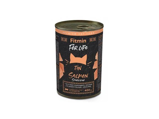 Fitmin FL cat konz. Sterilized Lososová 400g