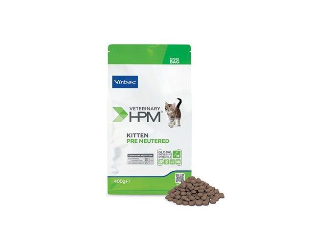 VET HPM Kitten Pre Neutered Cat 400g