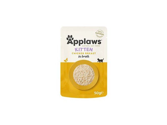 Applaws Cat kapsa Kitten Broth kuřecí prsa 50g
