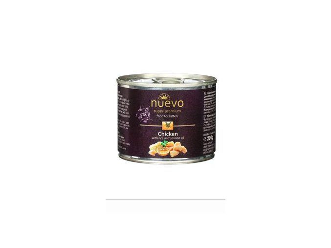 Nuevo kotě kuře konz. 200g