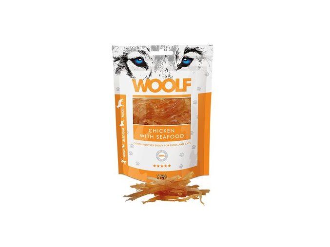 WOOLF Classic poch. Chicken with Seafood 100g