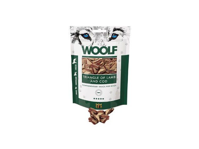 WOOLF Classic poch. Triangle of Lamb and Cod 100g