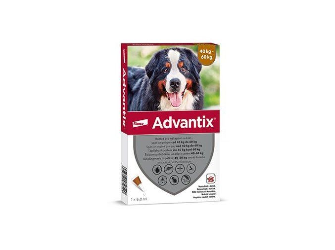 Advantix Spot-on 1x6ml pro psy 40-60kg