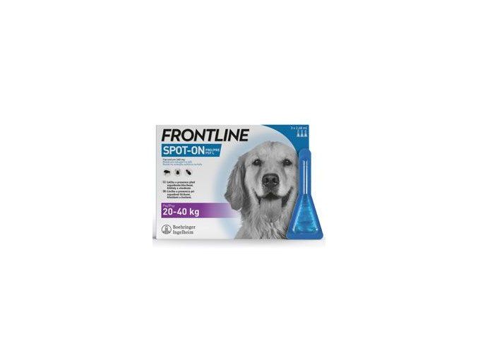 Frontline Spot-on pro psy L (20-40kg) 3x2,68ml