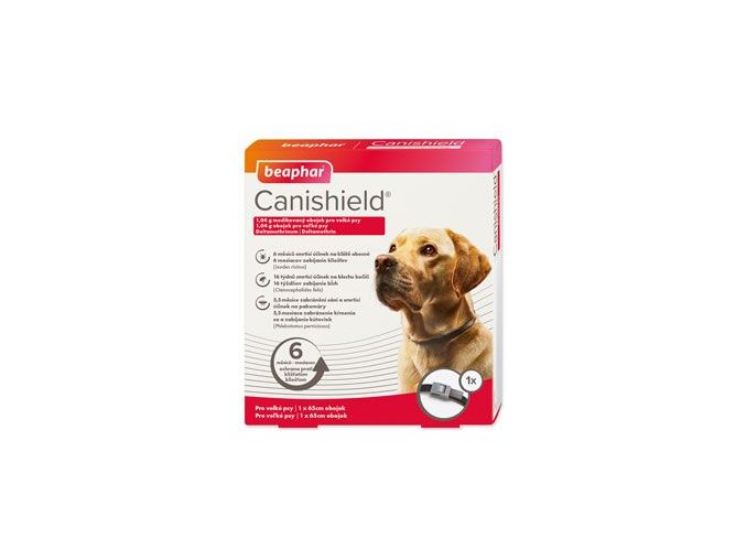 Beaphar Obojek antipar. pes Canishield 65cm