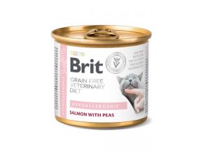 Brit VD Cat GF konz Hypoallergenic 200g