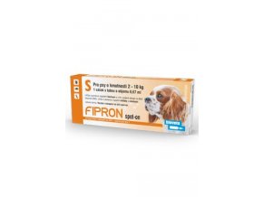 Fipron 67mg Spot-On Dog S sol 1x0,67ml