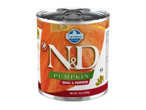 N&D DOG PUMPKIN Adult Quail & Pumpkin 285g