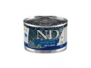 N&D DOG OCEAN Adult Codfish & Squid Mini 140g