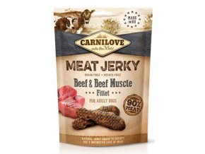 Carnilove Dog Jerky Beef with Beef Muscle Fillet 100g