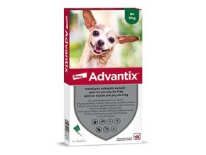 Advantix Spot On 4x0,4ml pro psy do 4kg