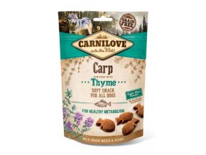 Carnilove Dog Semi Moist Snack Carp&Thyme 200g
