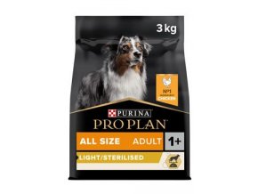 ProPlan Dog Adult All Size LightSterilised Chick 3kg