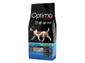 Optima Nova Dog Puppy Medium Chicken&Rice 12kg