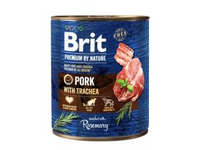 Brit Premium Dog by Nature konz Pork&Trachea 800g