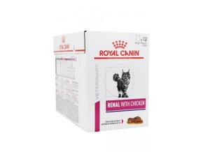 Royal Canin VD Feline Renal 12x85g kuře kapsa