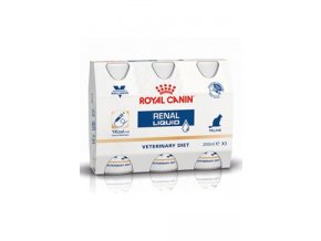 Royal Canin VD Feline Renal Liquid 3x200ml