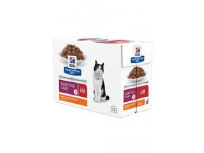 Hill's Fel. PD I/D Digestive Care Chicken kapsa 12x85g