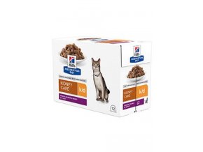 Hill's Fel. PD K/D Kidney Care Beef kapsa 12x85g