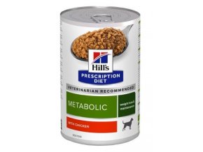 Hill's Can. PD Metabolic Weight Loss Chick. Konz. 370g