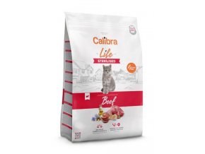 Calibra Cat Life Sterilised Beef 6kg