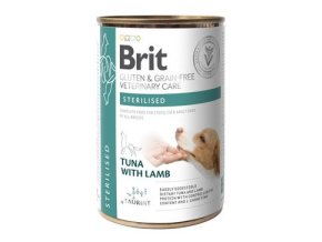 Brit VD Dog GF konz Sterilised 400g