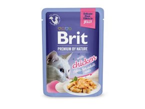 Brit Premium Cat D Fillets in Jelly with Chicken 85g