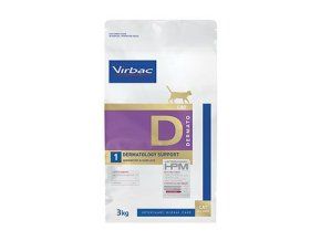 VET HPM Dermatology Support D1 Cat Diet, 3 kg